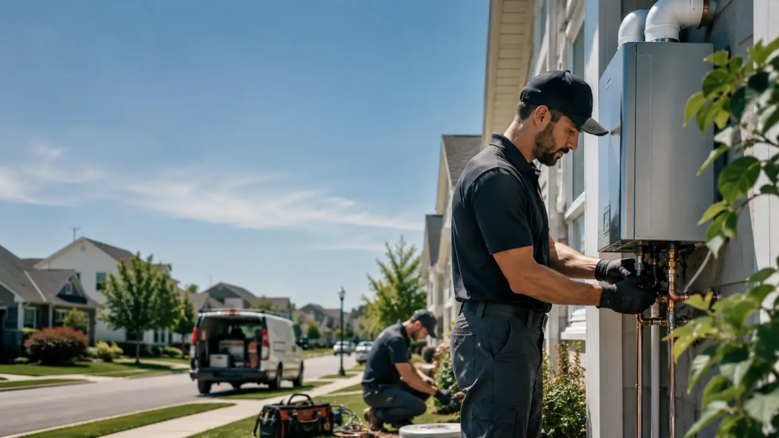 Tankless Water Heater Installation in Deering, ND